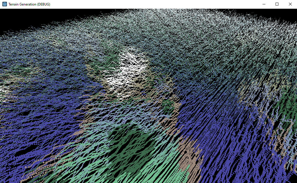 heightmap glitch making my world look kinda like a shag carpet